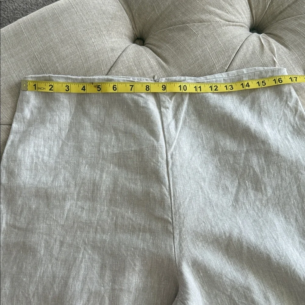 Reformation 100% Linen Elegant Cream Women's Pants & Jumpsuit Set